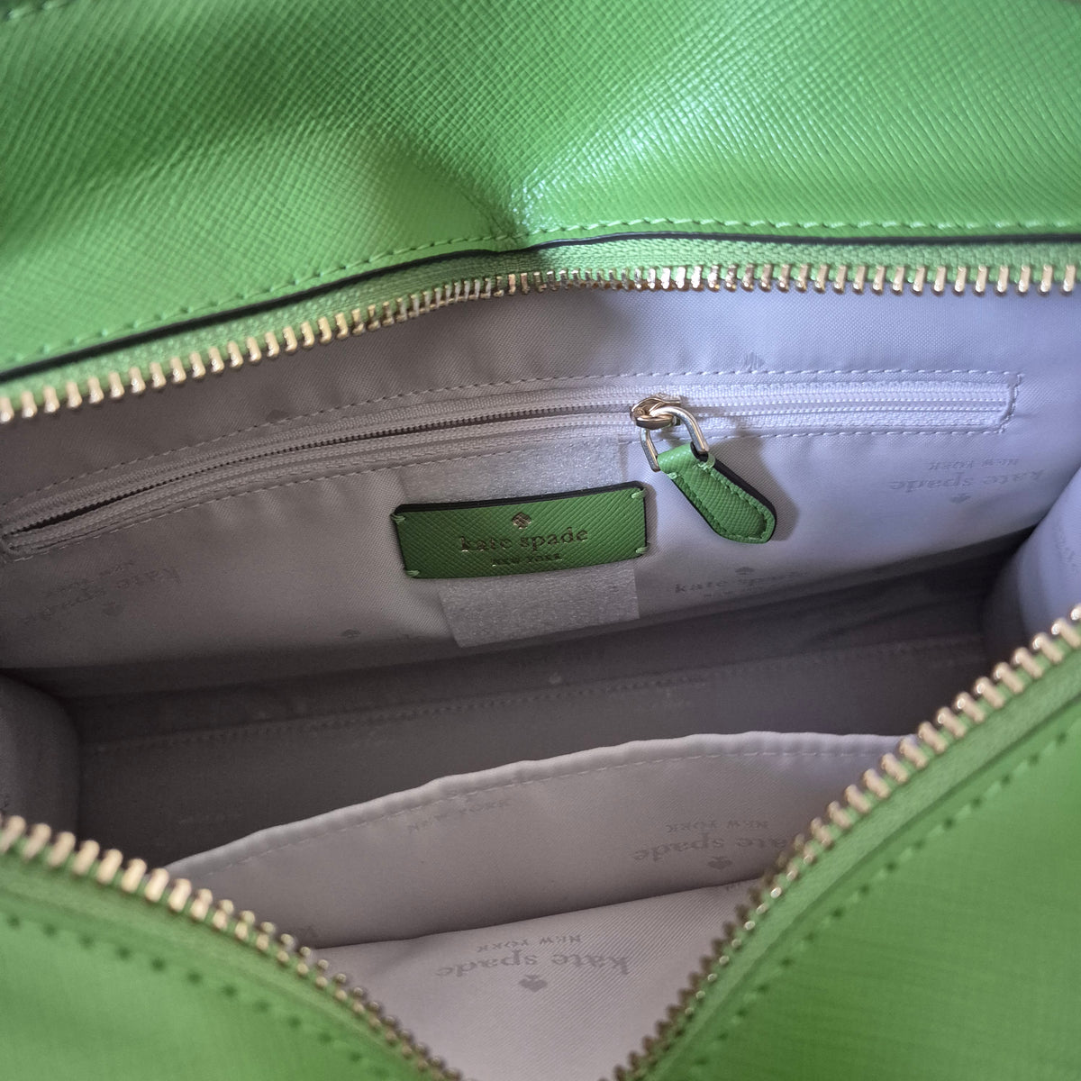 Madison Medium Satchel turtle green