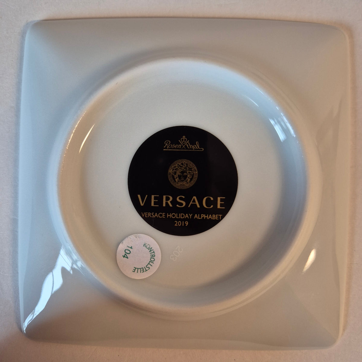 Holiday Alphabet Bowl - W, 12 cm