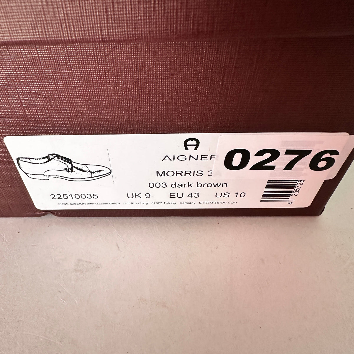 Oxfords Morris - Dark Brown - EU 43