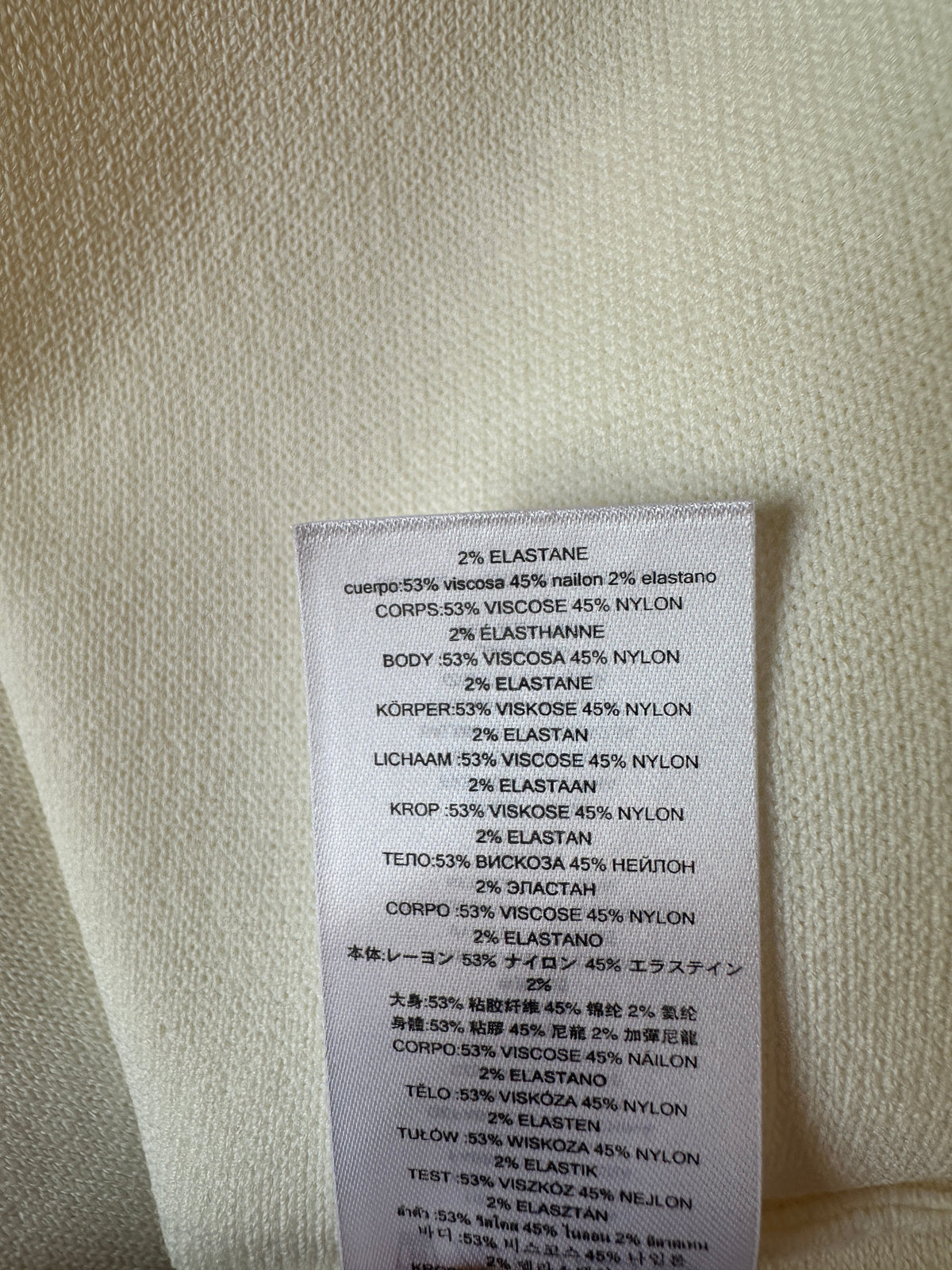 Dress with MK Logo - White - L