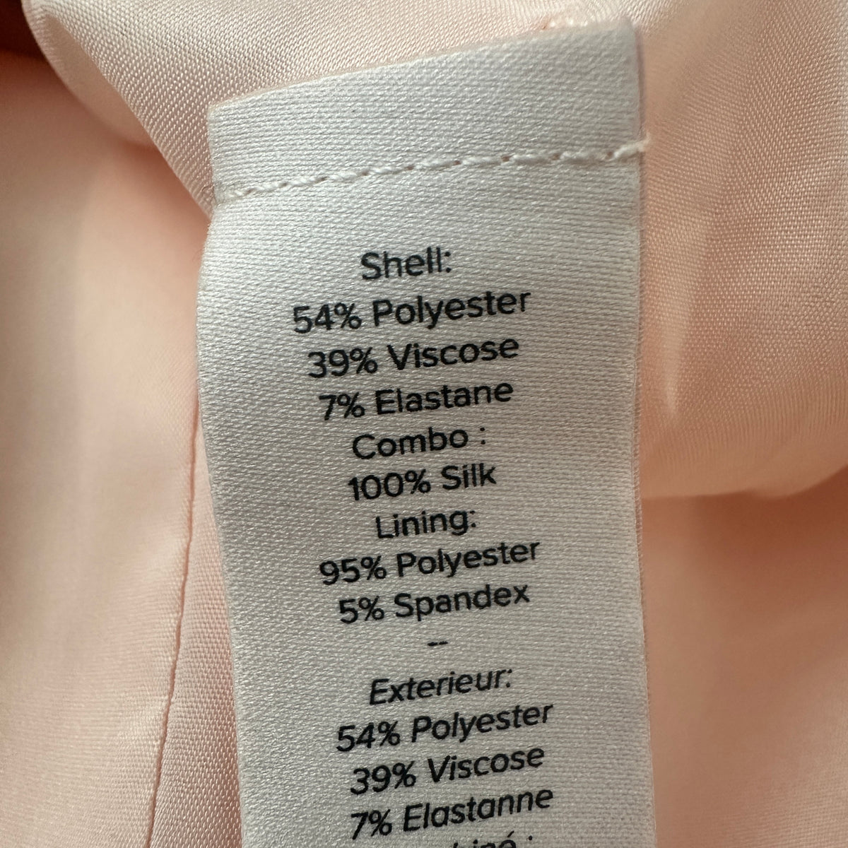 Empire Waist Dress - Pearl Blush - S
