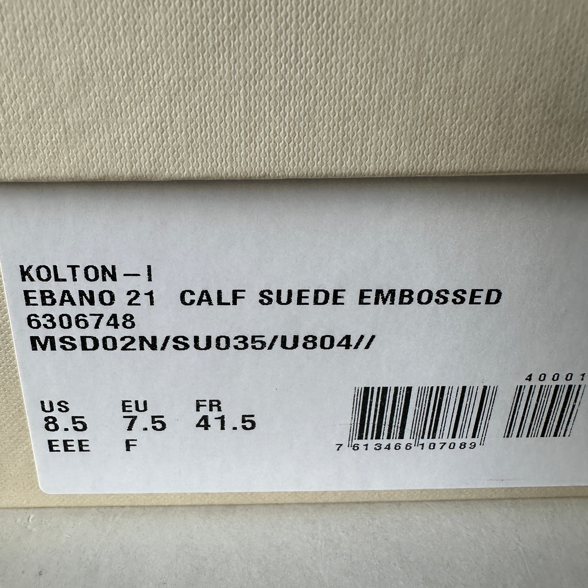 Kolton Slippers - Ebano - EU 41.5
