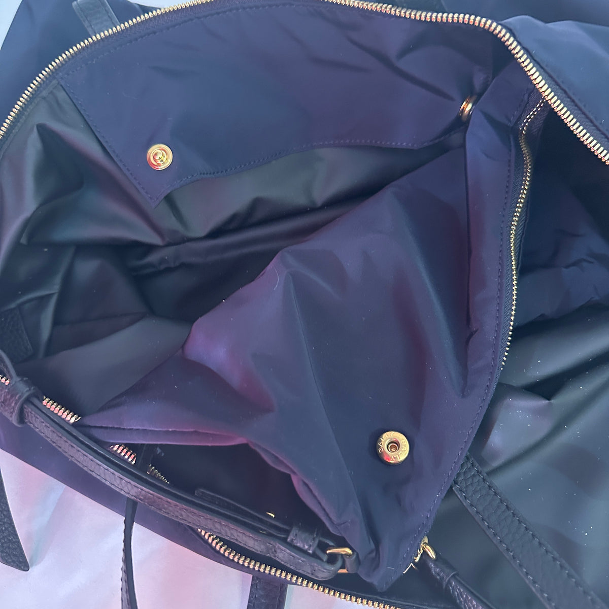Shopper with Logo - Dark Blue