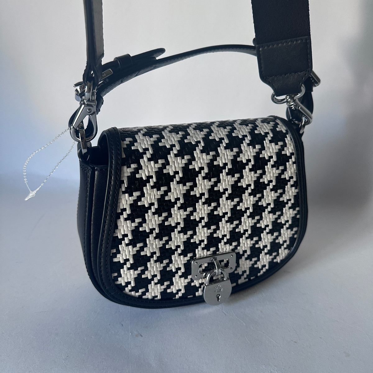 Tanner Crossbody - Black & White