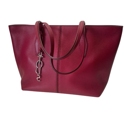 ANQ Shopping Zip Media - Burgundy