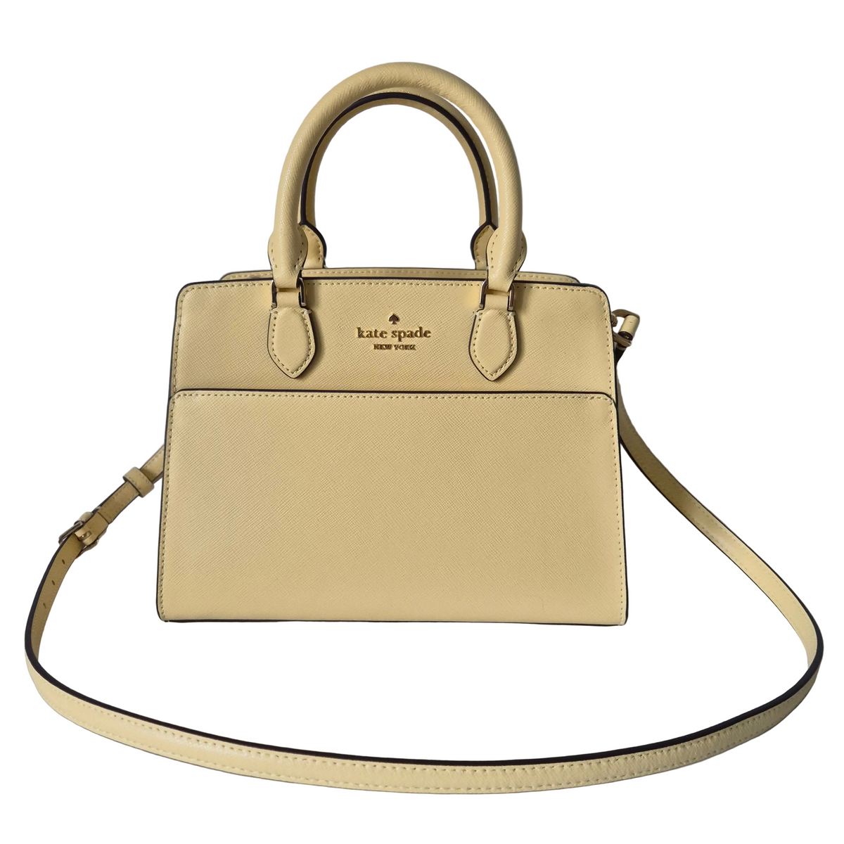 Madison Small Satchel light yellow