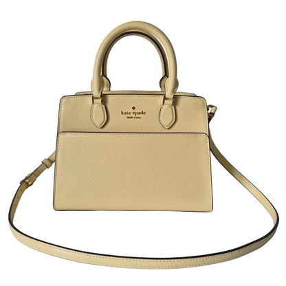 Madison Small Satchel light yellow