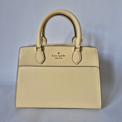Madison Small Satchel light yellow