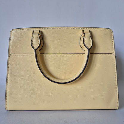 Madison Small Satchel light yellow