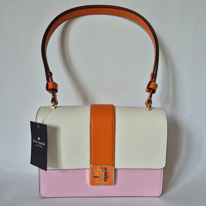 Phoebe Small Shoulder Flap pink horizon