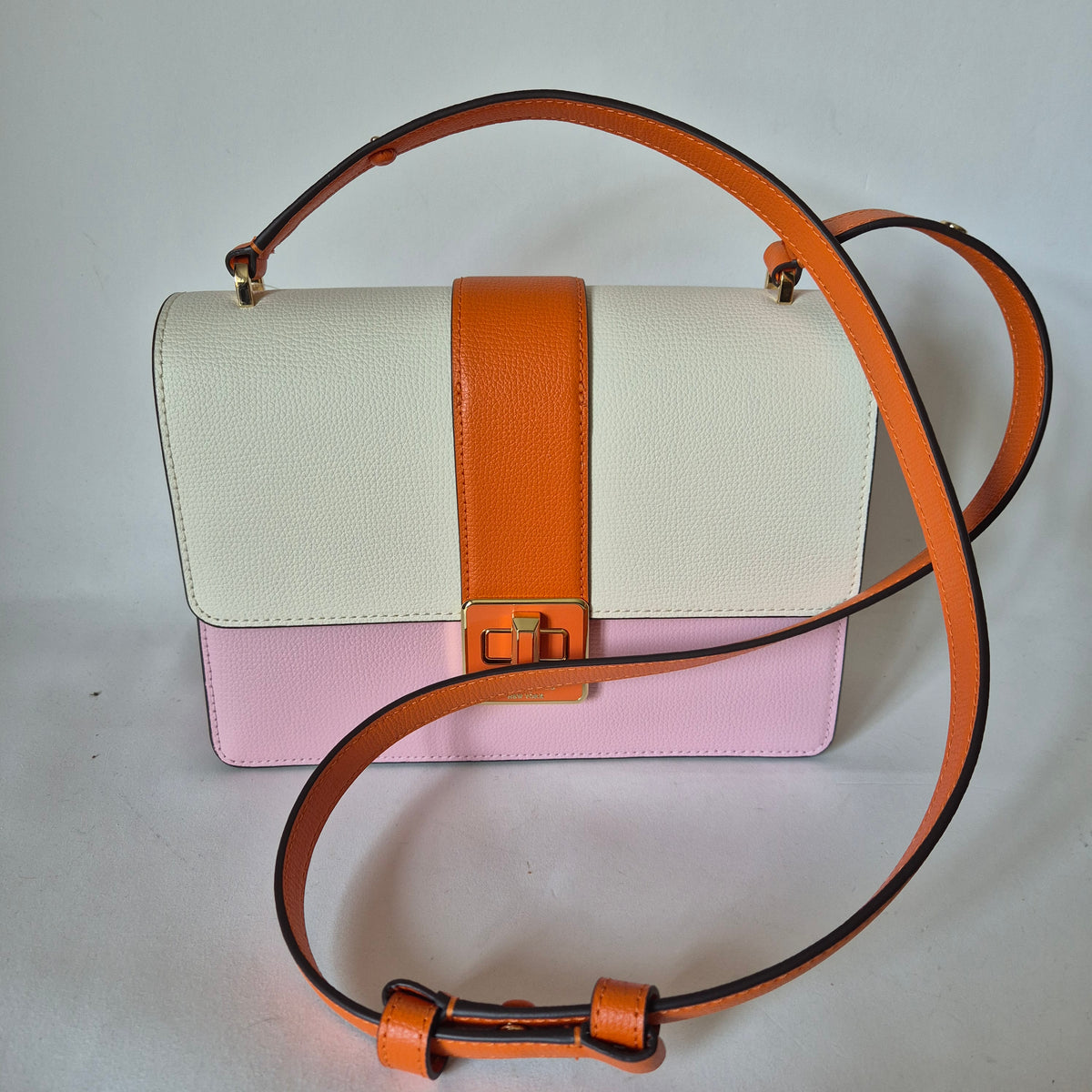 Phoebe Small Shoulder Flap pink horizon