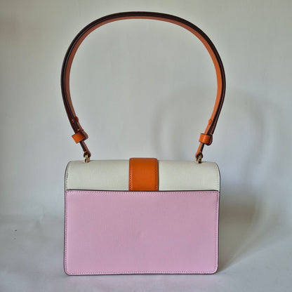 Phoebe Small Shoulder Flap pink horizon