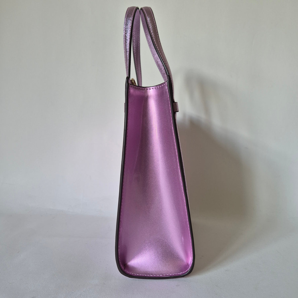 Kenzie Mini Tote metallic pink