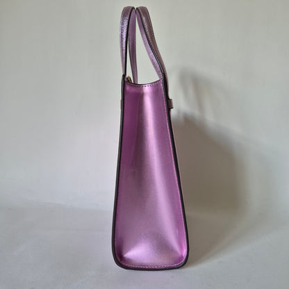 Kenzie Mini Tote metallic pink