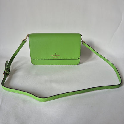 Madison Flap Convertible Crossbody turtle green