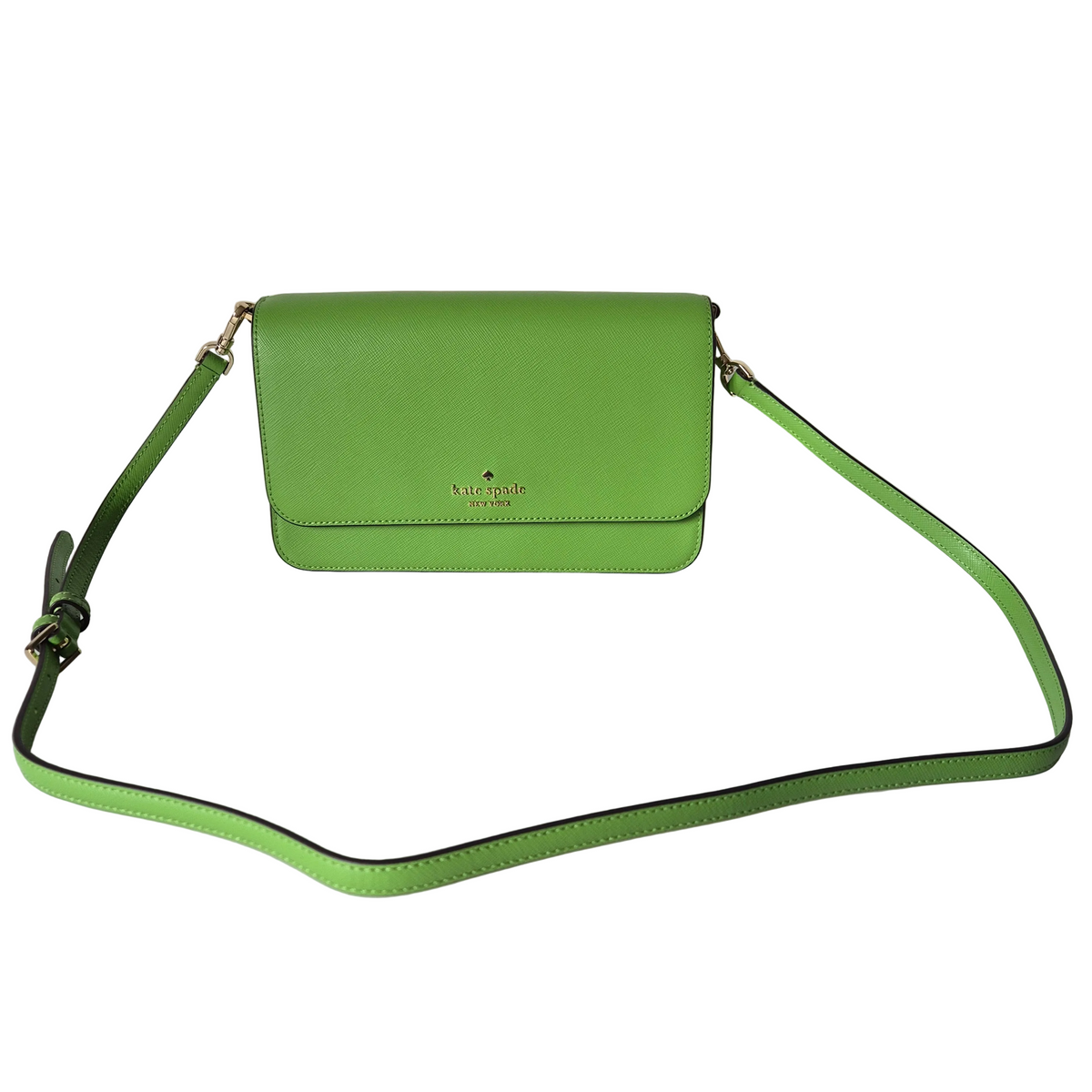 Madison Flap Convertible Crossbody turtle green