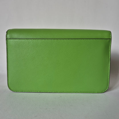 Madison Flap Convertible Crossbody turtle green