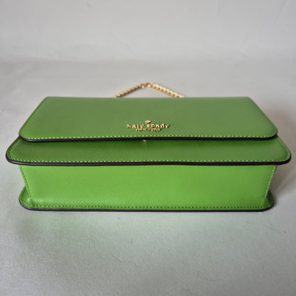 Madison Flap Convertible Crossbody turtle green