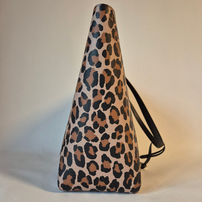 Poppy Tote spotted leopard