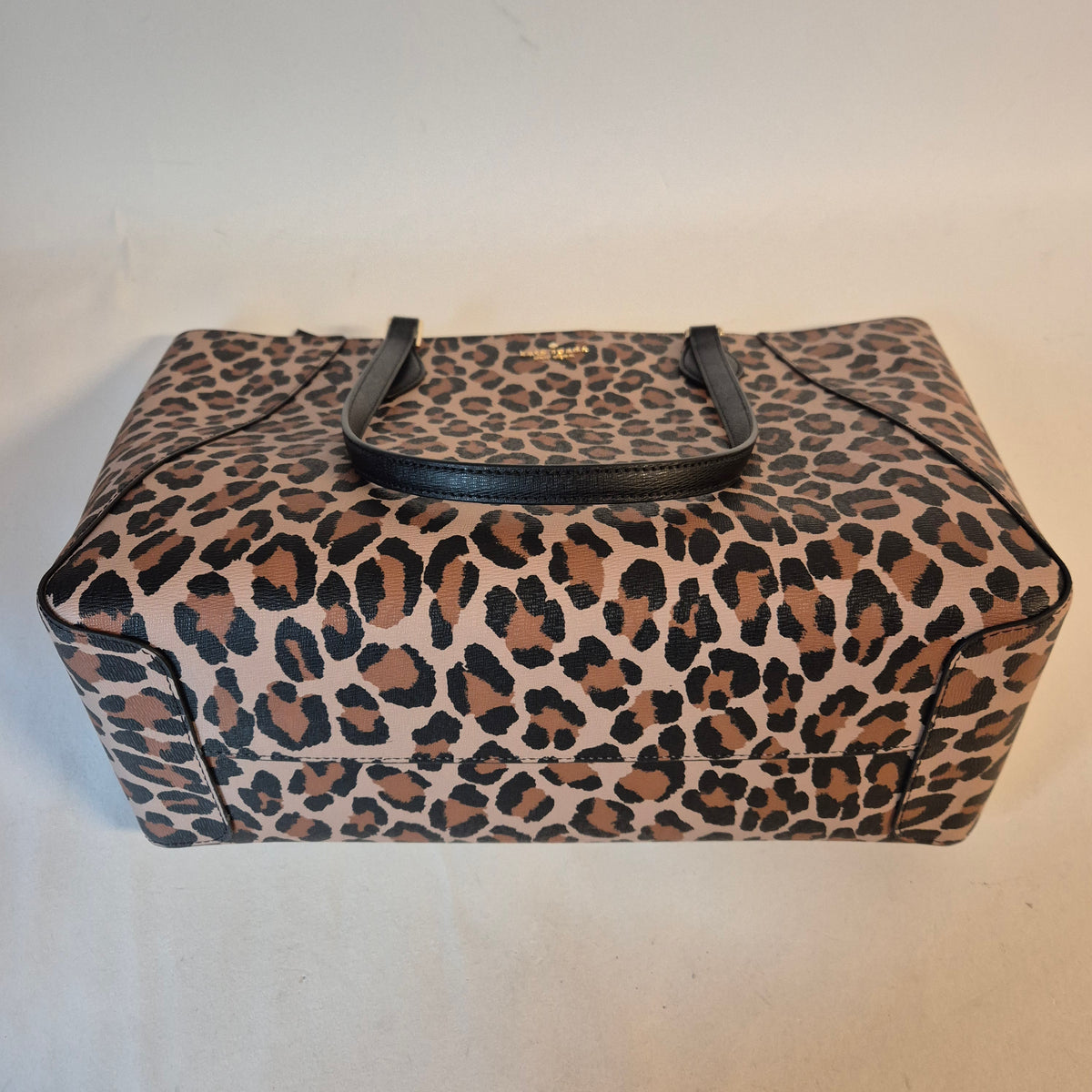 Poppy Tote spotted leopard