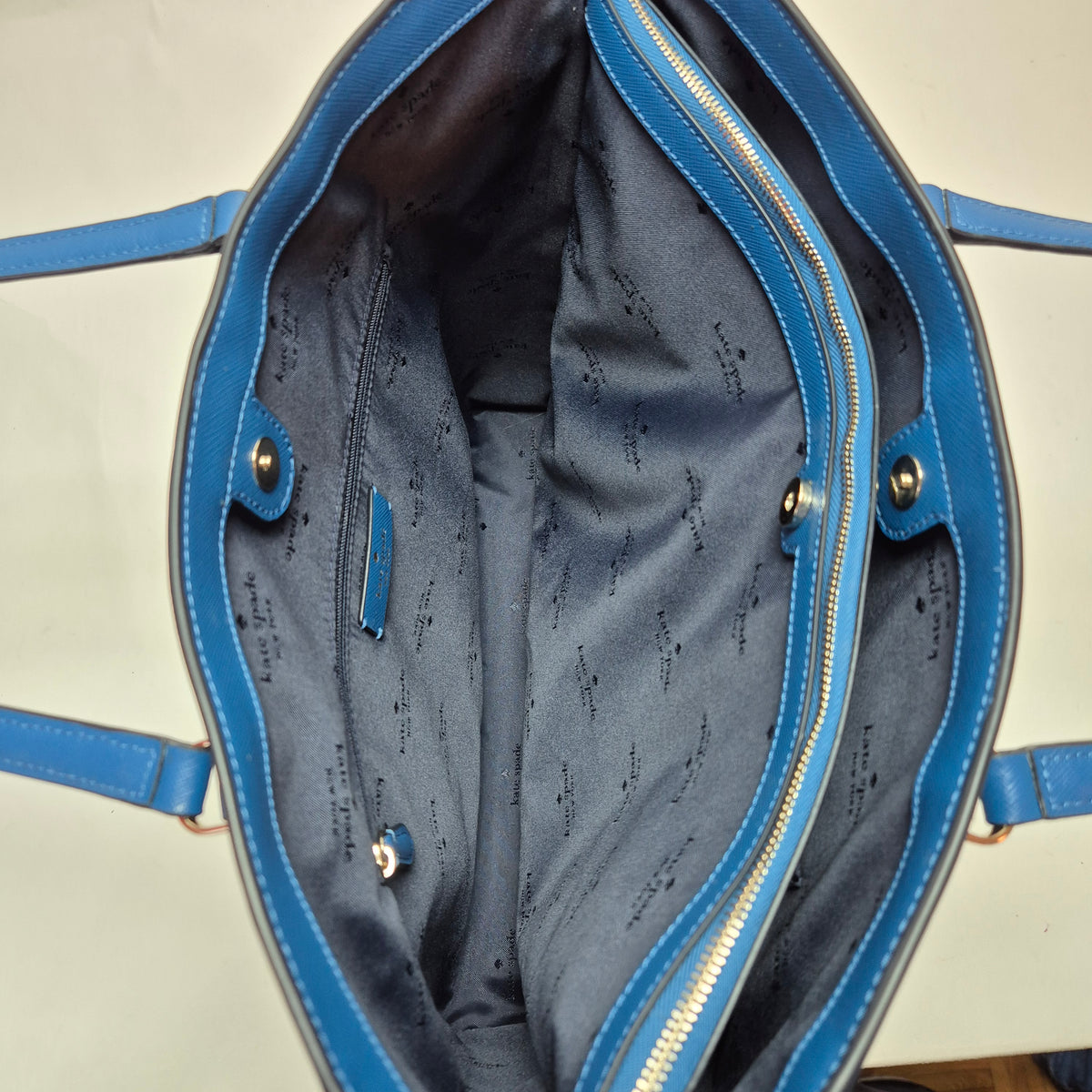 Perry Laptop Tote blue