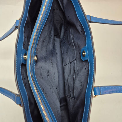 Perry Laptop Tote blue
