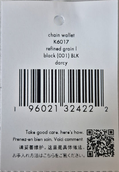 Darcy Chain Wallet black