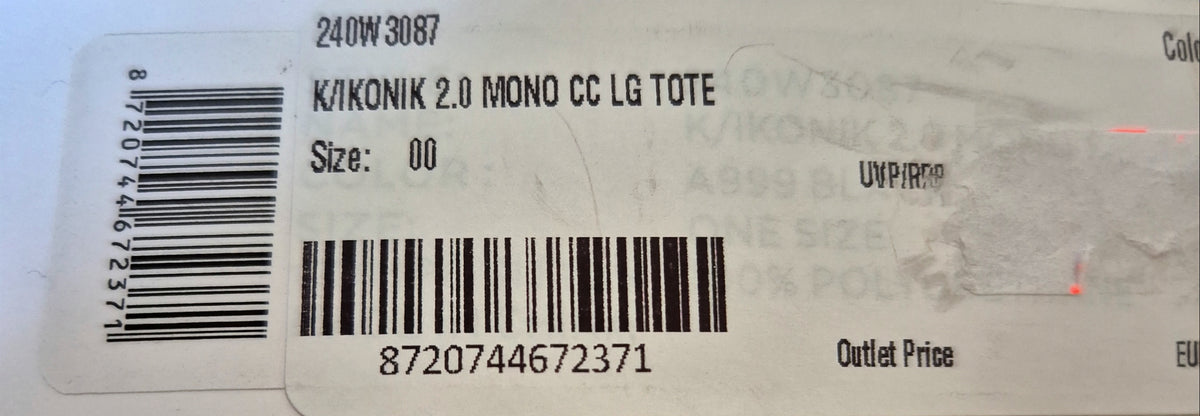 Tote Ikonik Mono black