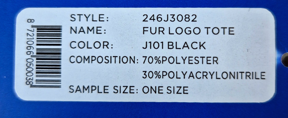 Tote Fur Logo black