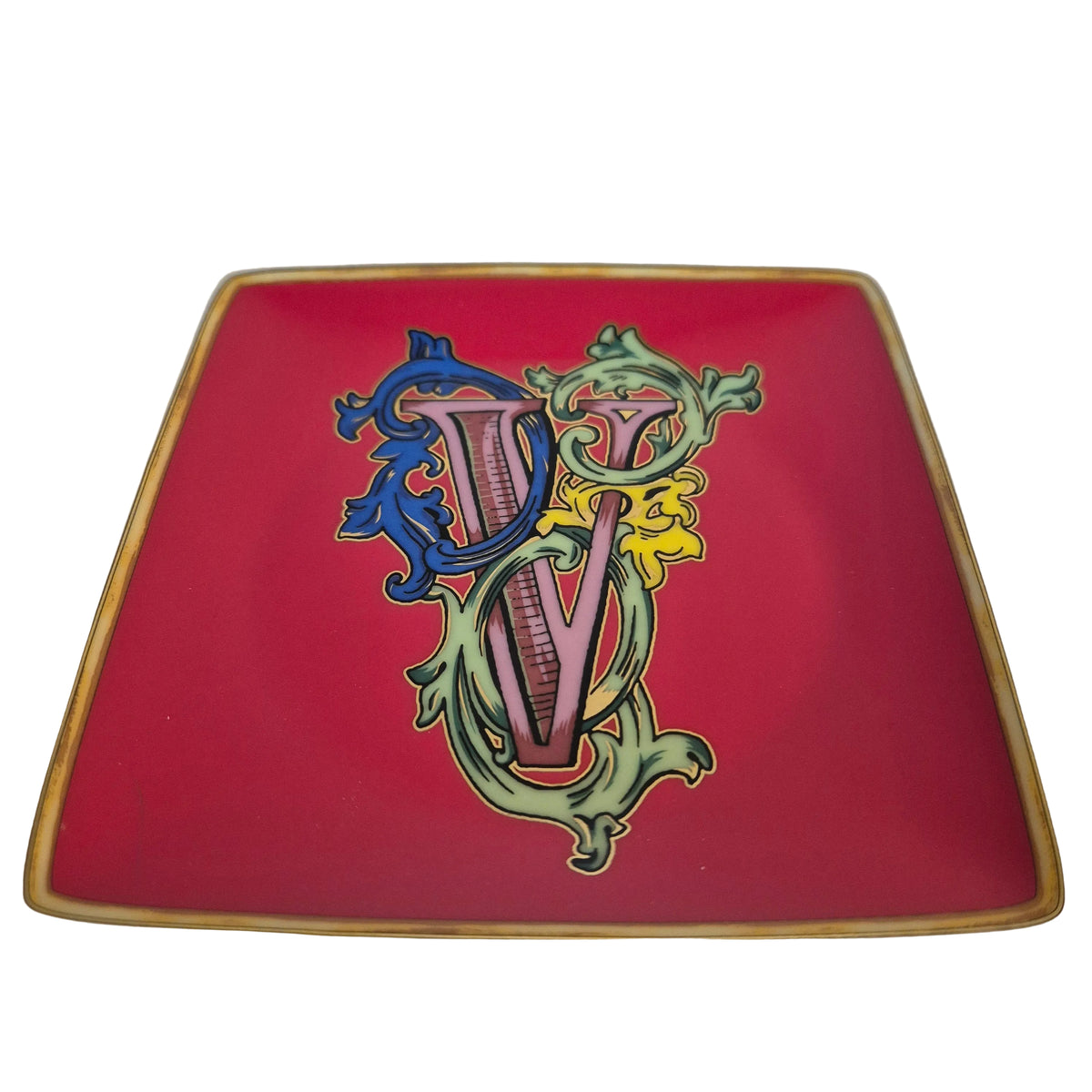 Holiday Alphabet Bowl - V, 12 cm