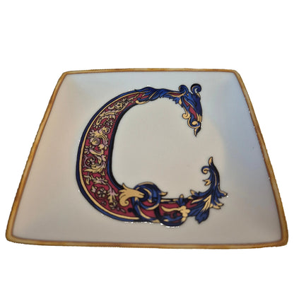 Holiday Alphabet Bowl - C, 12 cm