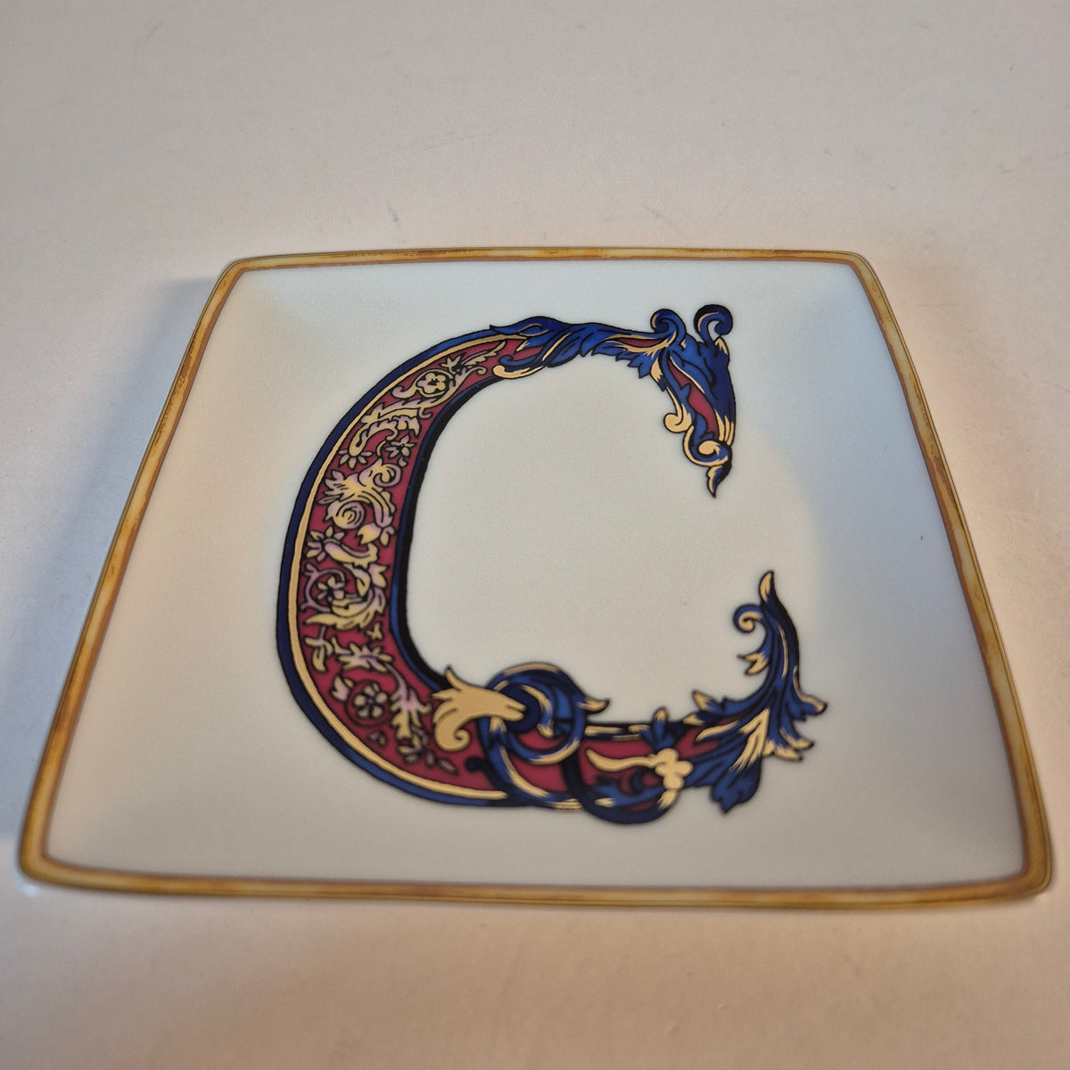 Holiday Alphabet Bowl - C, 12 cm