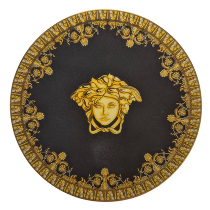 plate 10cm - I Heart Barocco nero