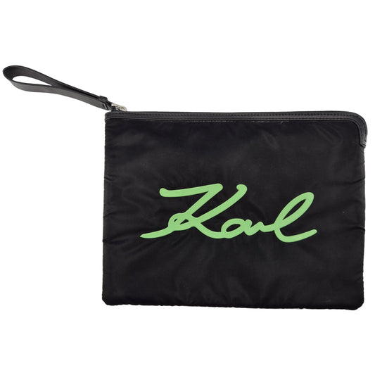 Cosmetic Bag Karl black neon