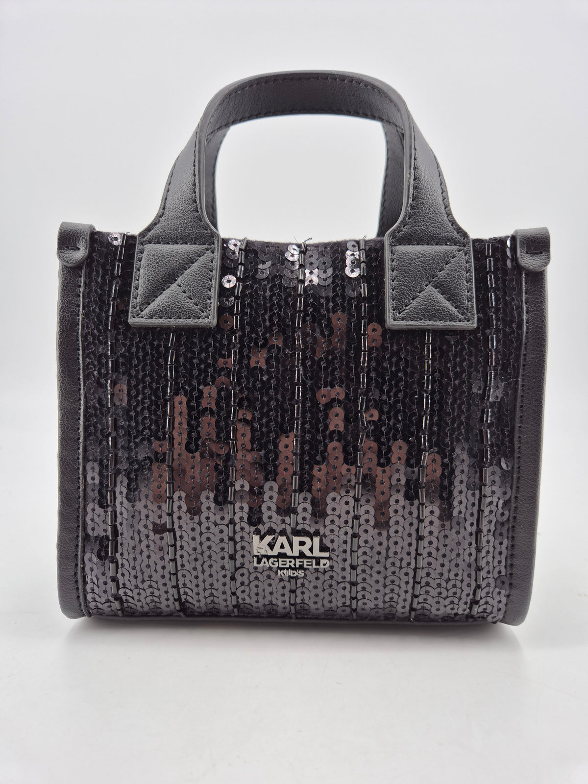 Shoulderbag Kids black sequins