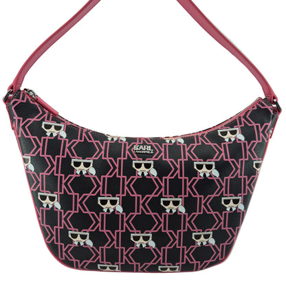 Shoulderbag K/Mon Kocktail black pink