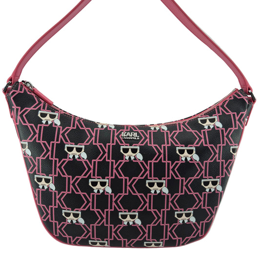 Shoulderbag K/Mon Kocktail black pink