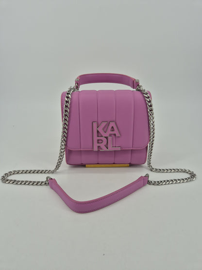 Crossbody Karl Logo mauve