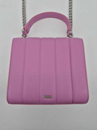 Crossbody Karl Logo mauve