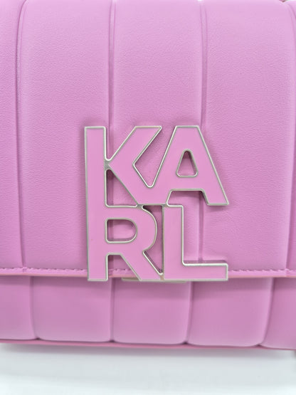 Crossbody Karl Logo mauve