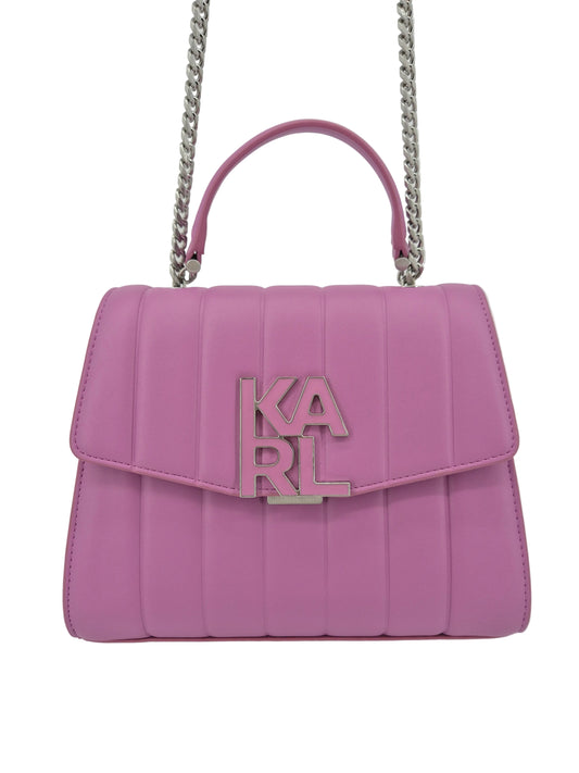 Top Handle Karl Logo mauve