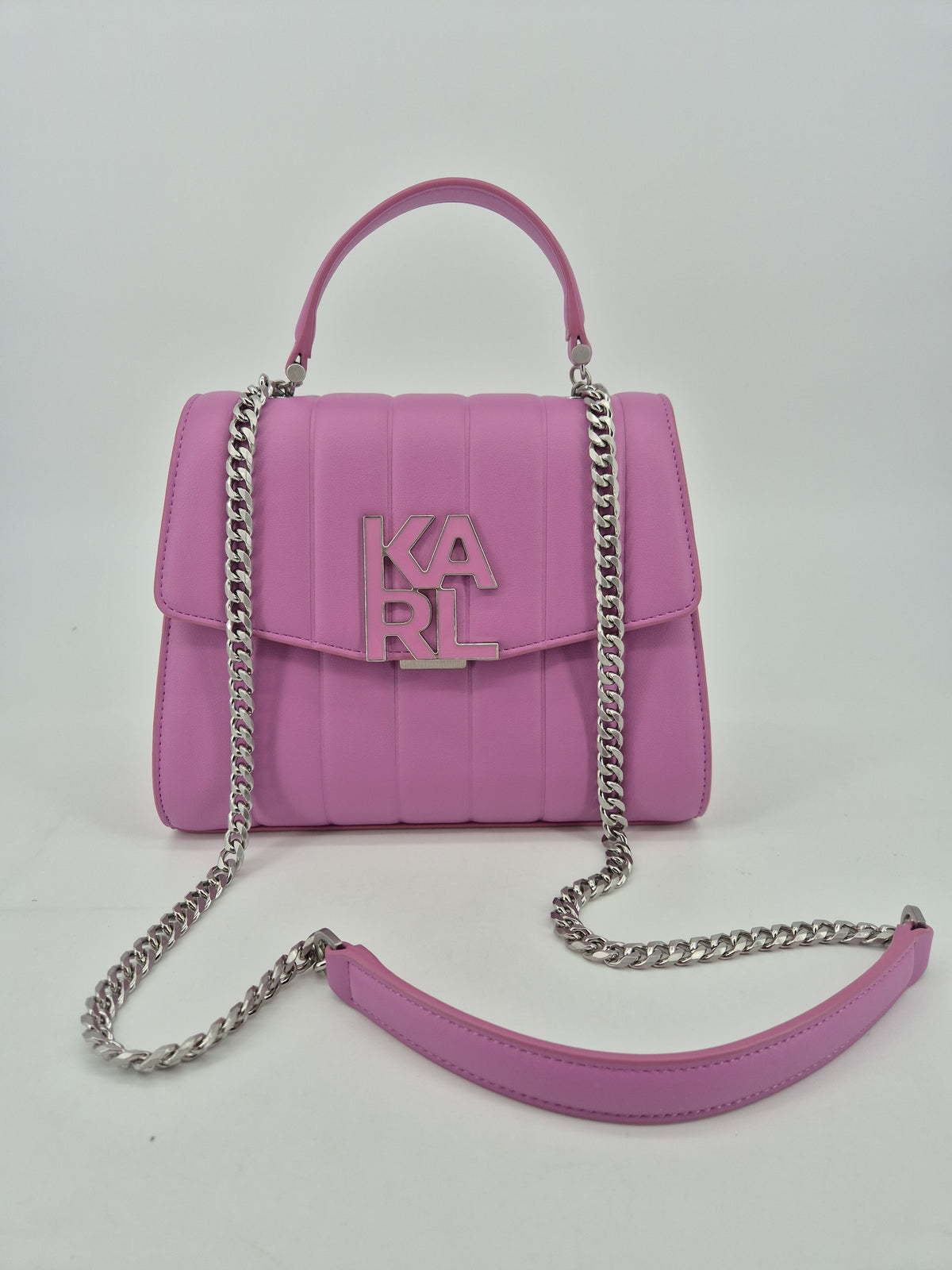 Top Handle Karl Logo mauve