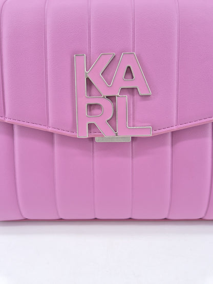 Top Handle Karl Logo mauve