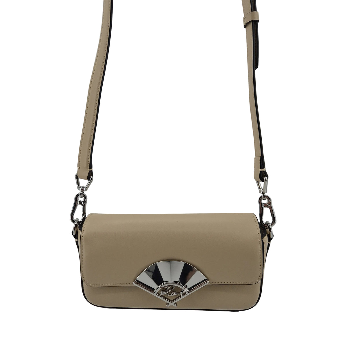 Crossbody Signature Fan beige