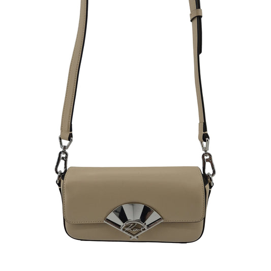 Crossbody Signature Fan beige