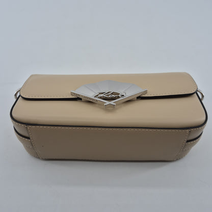 Crossbody Signature Fan beige