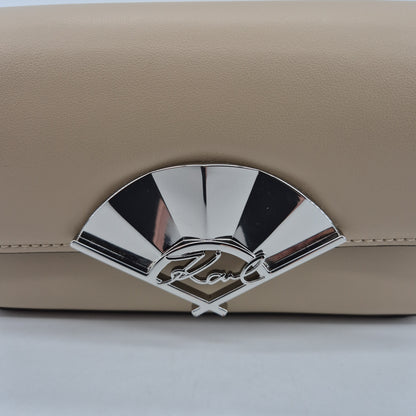 Crossbody Signature Fan beige