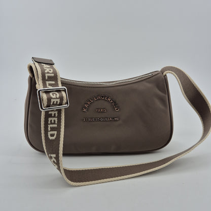 Shoulderbag RSG Metal Logo ash grey