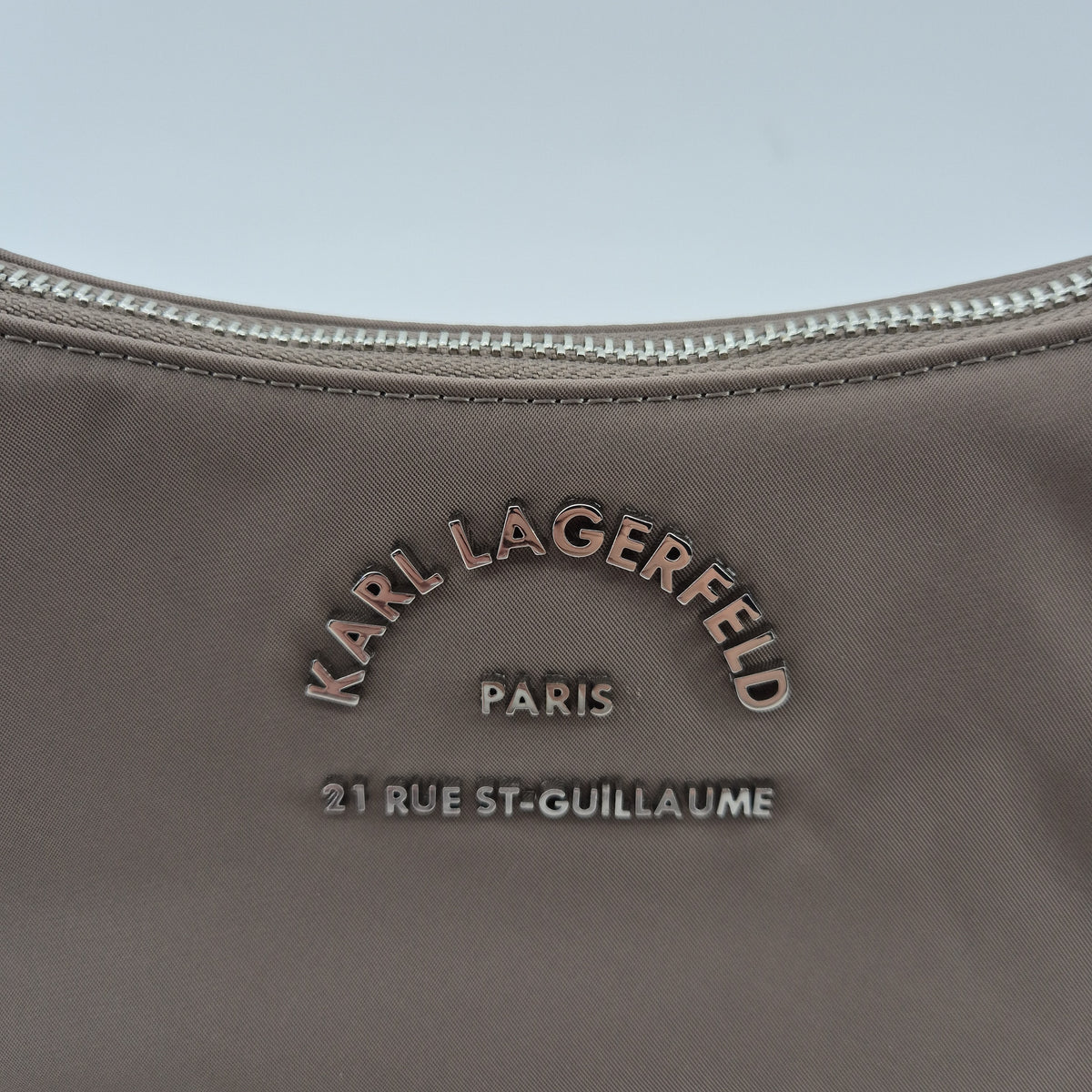 Shoulderbag RSG Metal Logo ash grey