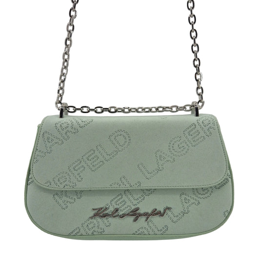 Shoulderbag K/Pebble Suede mint